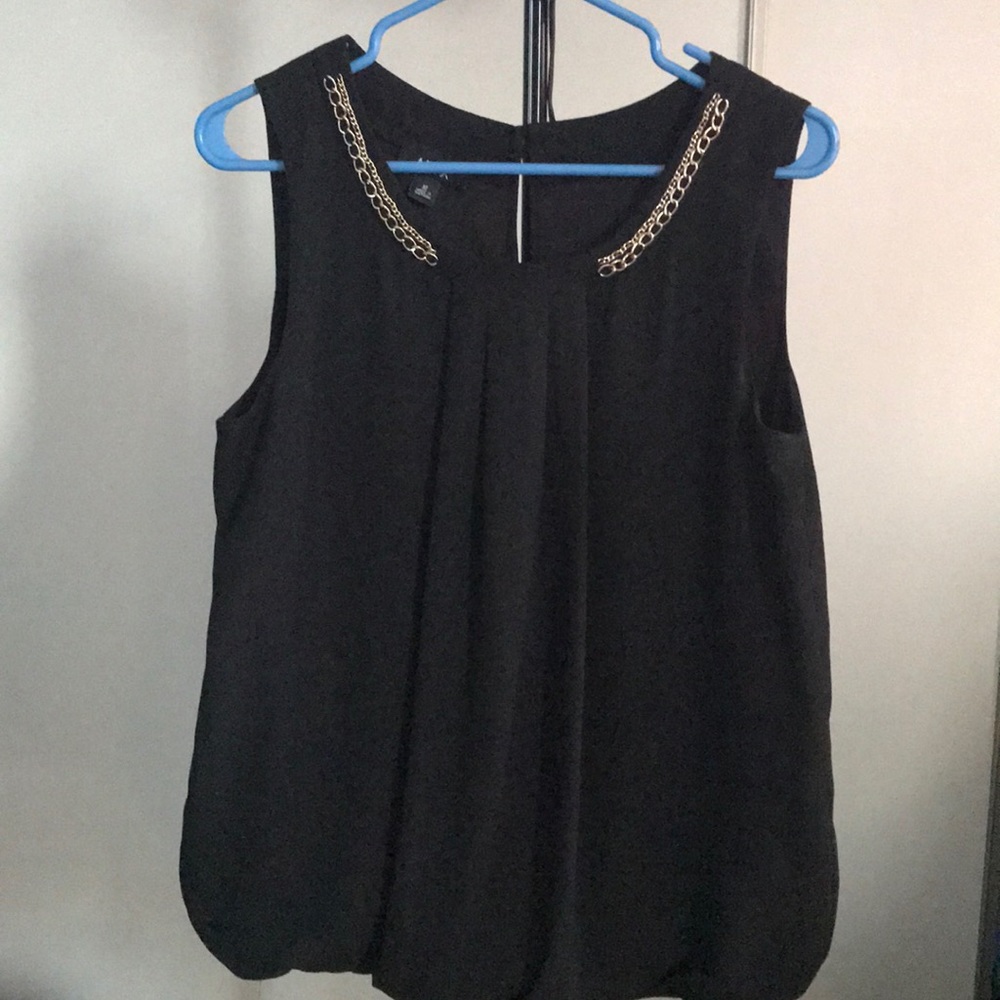 Black dress shirt